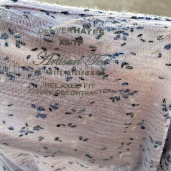 Denverhays off the shoulder floral t-shirt - Picture 3 of 4